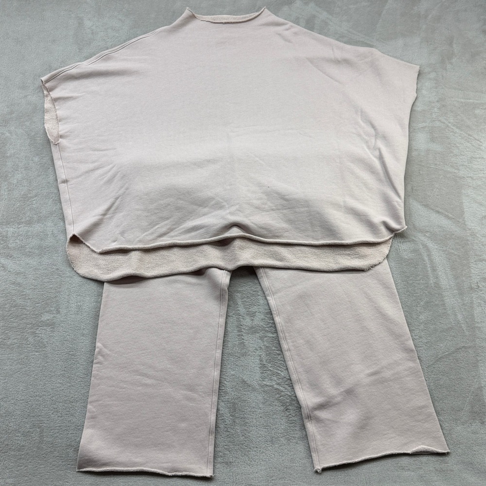 Frank & Eileen Audrey Catherine Malibu Travel Set Women L Pale Pink Quiet Luxury